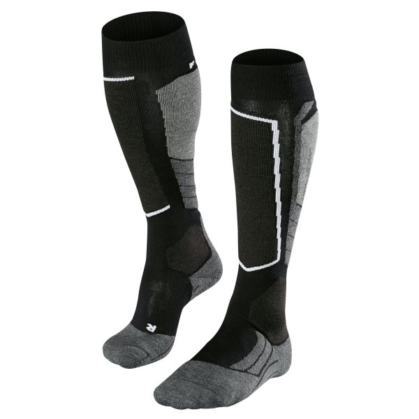 FALKE SK2 Intermediate Wool kneestockings DONNA black-mix (16525_3010)