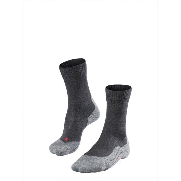 FALKE TK5 Hiking Trekking socks UOMO asphalt mel. (16242_3180)