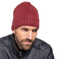 SCHÖFFEL MÜTZE Knitted Hat Colca biking red (23072_2330) one size