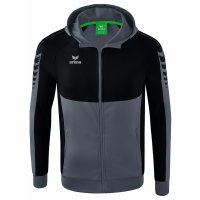 ERIMA Six Wings Giacca da tuta con cappuccio slate...