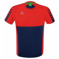 ERIMA Six Wings T-Shirt new navy/red (1082209)