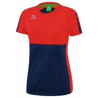 ERIMA Six Wings T-Shirt DONNA new navy/red (1082220)