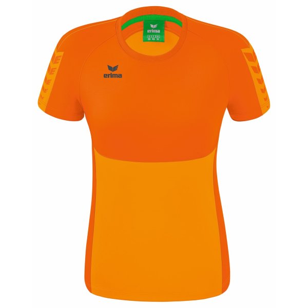 ERIMA Six Wings T-Shirt DONNA new orange/orange (1082223)