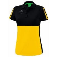 ERIMA Six Wings Poloshirt DAMEN yellow/black (1112220)