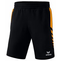 ERIMA Six Wings Worker Shorts black/new orange (1152217)