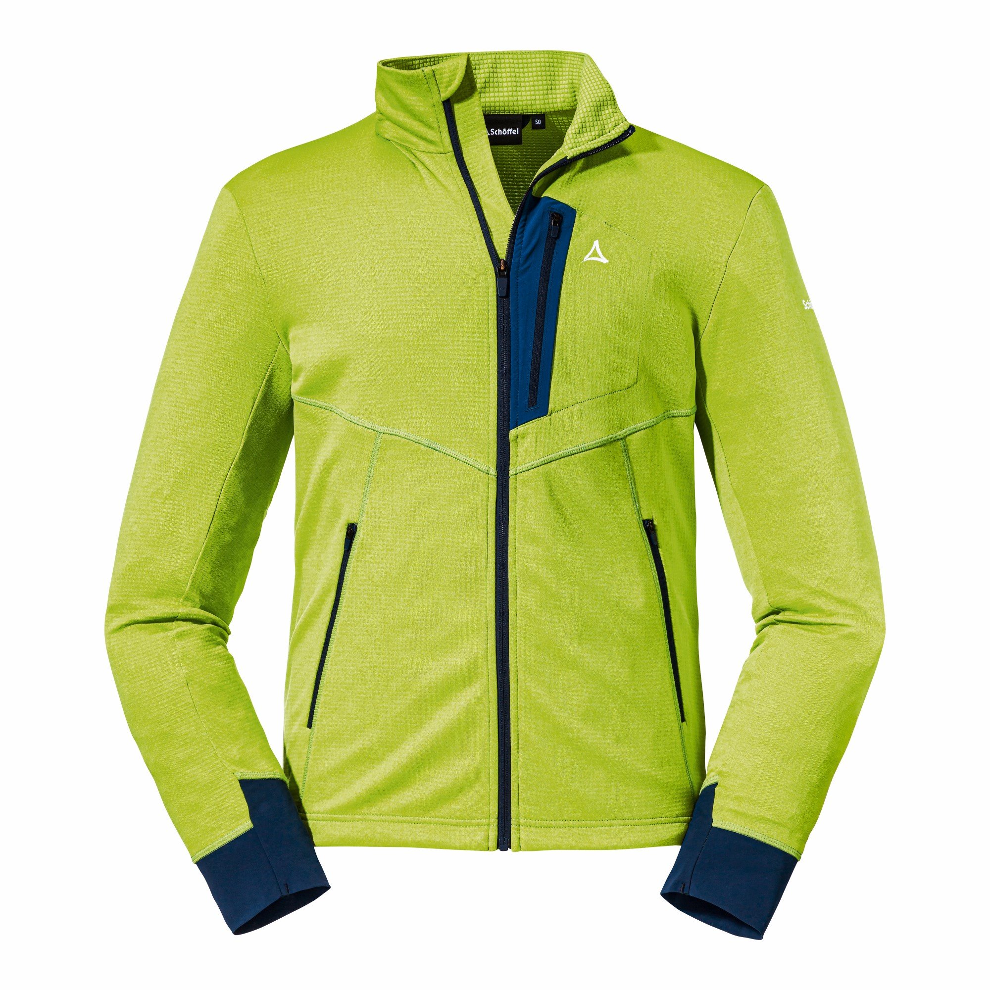 SCHÖFFEL Fleece Jacket Rotwand M HERREN lime green (23476_6070), 60,00 €