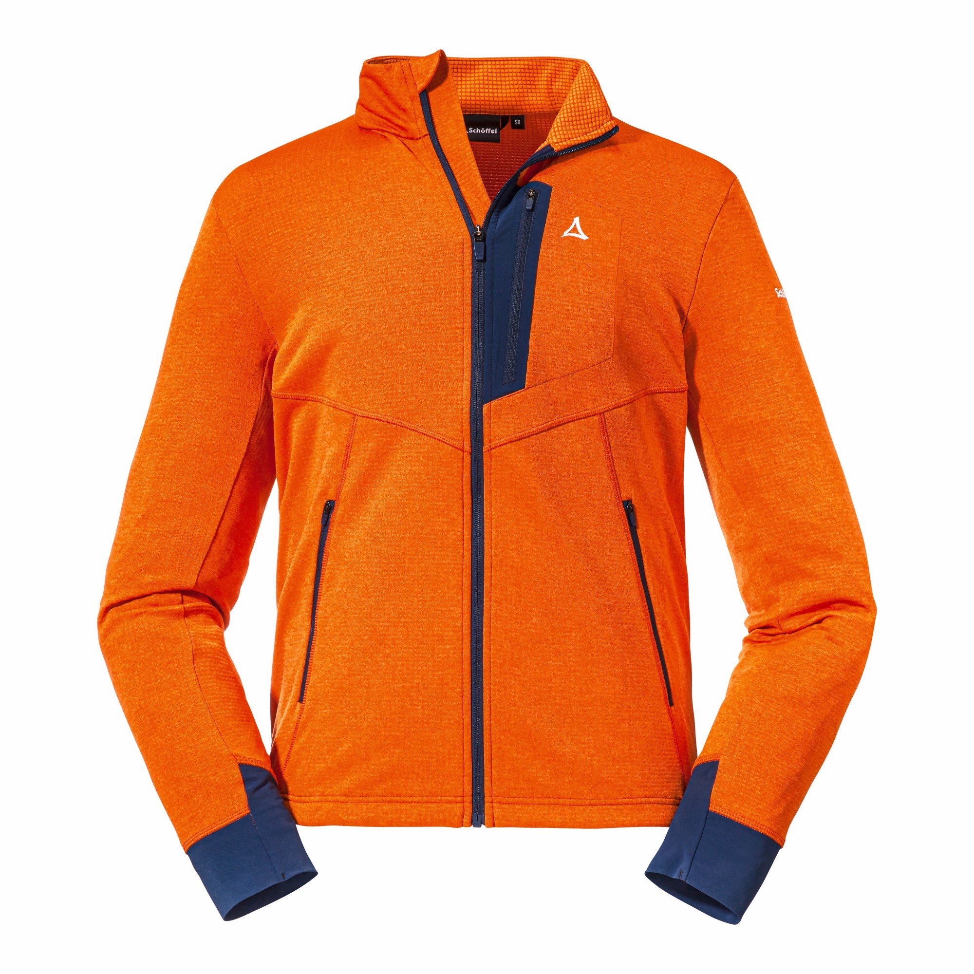 HERREN (23476_5210), blaz 60,00 M orange Fleece € SCHÖFFEL Jacket Rotwand