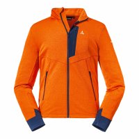 SCHÖFFEL Fleece Jacket Rotwand M UOMO orange blaz...