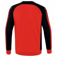 ERIMA Six Wings Sweatshirt red/black (1072225)