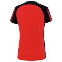 ERIMA Six Wings T-Shirt DAMEN red/black (1082254)
