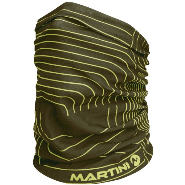 MARTINI SCARF ALL PASSION_S232 olive/wild lime (637-0940_1140) one size