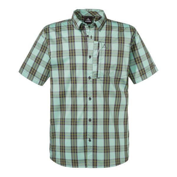 SCHÖFFEL Shirt Burgspitz SH M UOMO matcha mint (23678_6055)