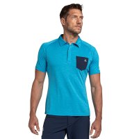 SCHÖFFEL Polo Shirt Hocheck M HERREN methyl blue (23175_7820)
