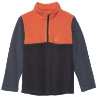 COLOR KIDS Fleece PULLI Colorblock orange (741204_3015)