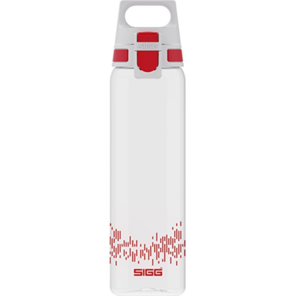 SIGG TRINKFLASCHE TOTAL CLEAR ONE 0,75L red (8951.30)