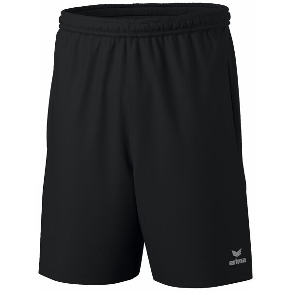 ERIMA TEAM Shorts black -mit Seitentaschen und RS- (2152401)