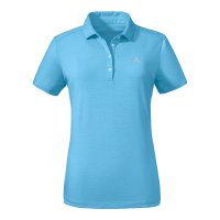 SCHÖFFEL CIRC Polo Shirt Tauron L DONNA isola blue...