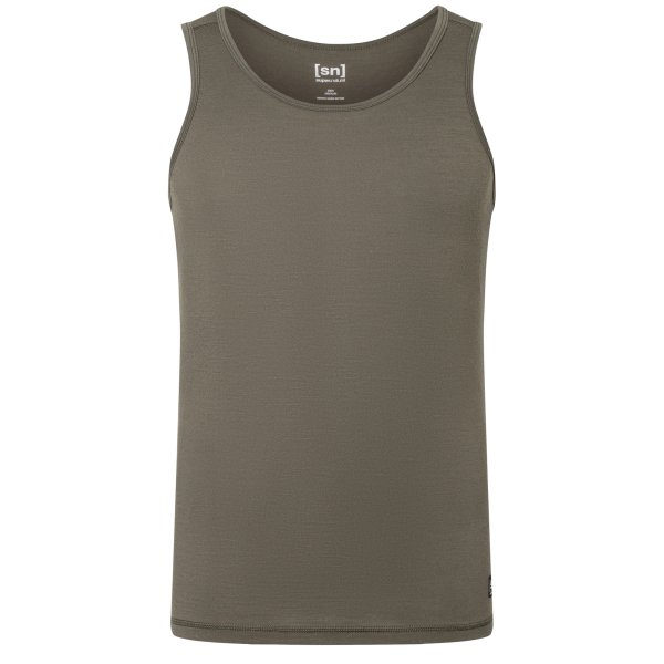 SUPER.NATURAL TANKTOP SIERRA140 HERREN black ink (SNM019420_X16)