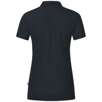 JAKO Polo Organic Stretch DONNA anthrazit (C6321D_830)