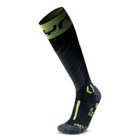 UYN SKI ONE MERINO SOCKS HERREN black/lime (S100274_B205)