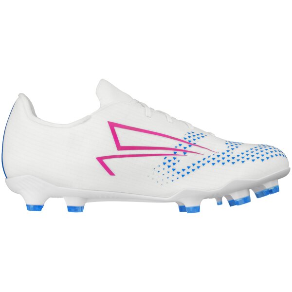 JAKO RS89 Team FUSSBALLSCHUHE FG/AG weiß/rhodamine rot/blau (5551_667)
