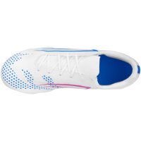 JAKO RS89 Team FUSSBALLSCHUHE FG/AG weiß/rhodamine rot/blau (5551_667)