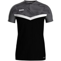 JAKO Polo Iconic schwarz/anthrazit (6324_801)