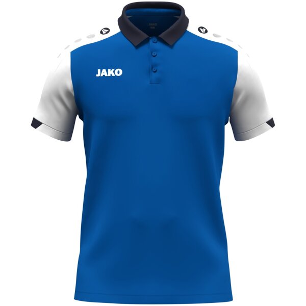 JAKO Polo Dynamic royal/weiß/marine (6370_405)