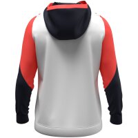 JAKO Zip Hoodie Dynamic weiß/coral/marine (6770_026)