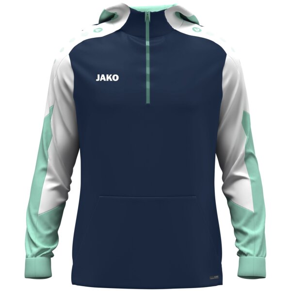 JAKO Zip Hoodie Dynamic marine/weiß/minze (6770_915)