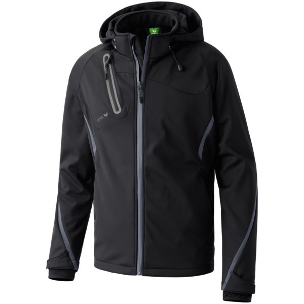 ERIMA SOFTSHELLJACKE FUNCTION black/anthracite (906201)