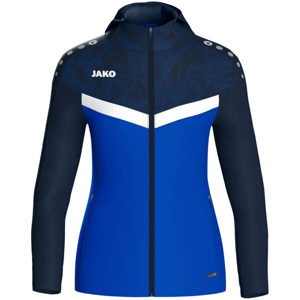 JAKO Kapuzenjacke Iconic  Damen royal/marine (6824D_403)