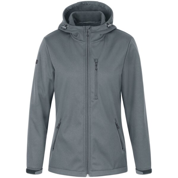 JAKO Softshelljacke Premium Damen steingrau (7607D_840)