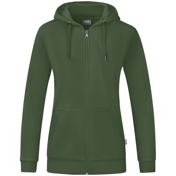JAKO Kapuzenjacke Organic Damen oliv (C6820D_240)