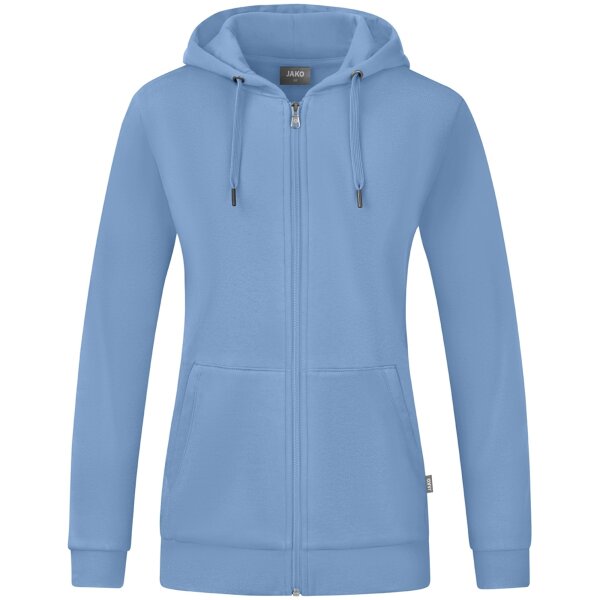 JAKO Kapuzenjacke Organic Damen eisblau (C6820D_460)