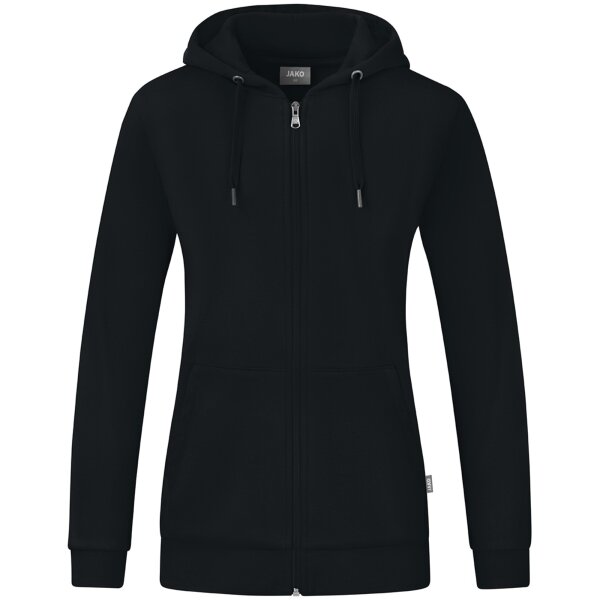 JAKO Kapuzenjacke Organic Damen schwarz (C6820D_800)