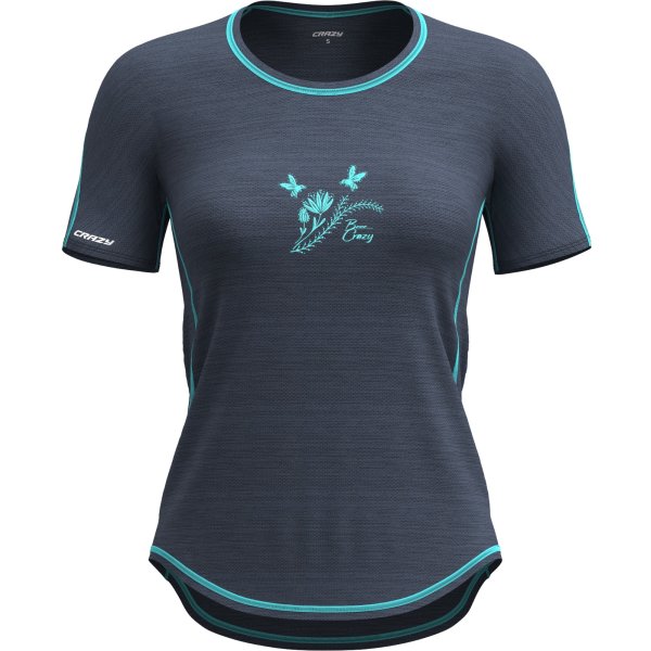 CRAZY T-SHIRT EXIT DONNA lake/blue (S25096143D_142BL)