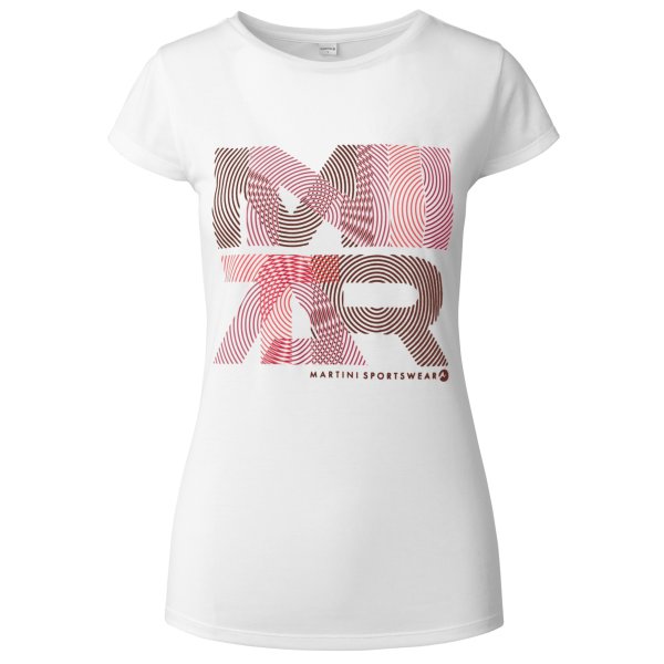 MARTINI Highventure Shirt DONNA white/peakan (SSK100376B_380)