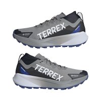 ADIDAS SCARPE TRAIL RUNNING TERREX AGRAVIC GTX UOMO charcoal solid grey/semi impact orange/semi lucid blue (IH3773)