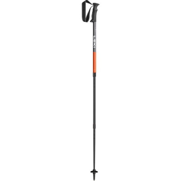 LEKI DOLOMIT LITE TREKKING STOCK gunmetal-white-orange (65428342) 1PAAR