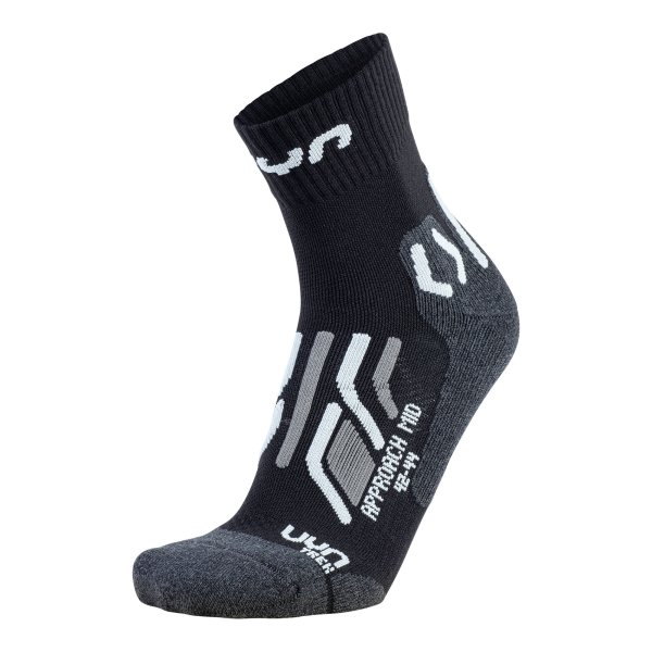 UYN Trekking Approach Mid Socks UOMO black/grey (S100198_B052)