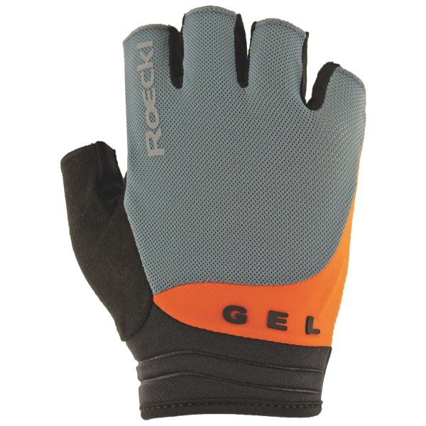 ROECKL ITAMOS 2 BIKE HANDSCHUHE hurricane grey/orange (10-110060_8504)