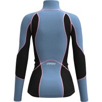 CRAZY BASELAYER PULL ALLURE ZIP DONNA blueberry...