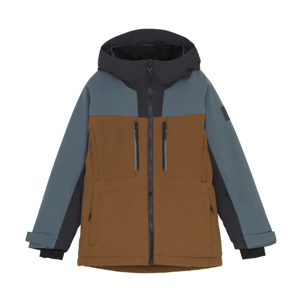 COLOR KIDS SKI JACKET Colorblock nuthatch (742337_2024)
