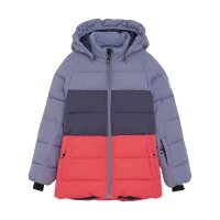 COLOR KIDS SKI JACKET QUILT & COLORBLOCK blue granite...