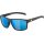 ALPINA SUNGLASSES NACAN I black matt (A8739532) one size -POL blue I blue mirror Cat. 3-