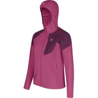 MONTURA SPITZE HOODED MAGLIA DONNA baton rouge/vinaccia (MMAP57W_59514)