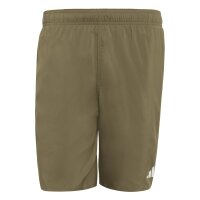 ADIDAS BADESHORTS 8-ZOLL HERREN olive strata/white (KA4913)