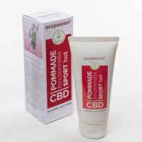 ECOPASSION® CBD POMMADE fonctionnelle SPORT hot (100 ml)