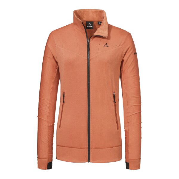 SCHÖFFEL Mountain Fleece Jacket Style Blaueis DONNA apricot glow (13734_5115)